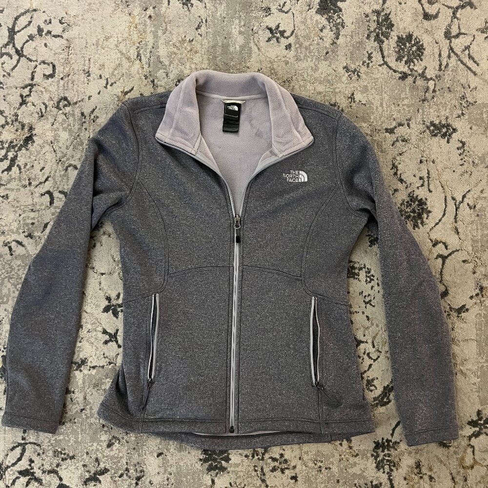 North Face Jacket, Gray, Medium